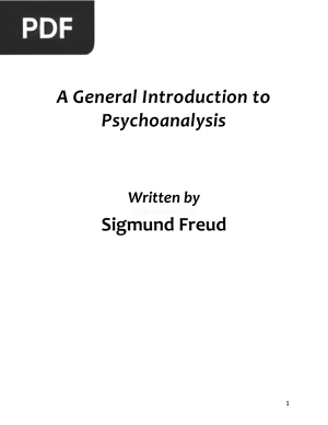 A General Introduction to Psychoanalysis