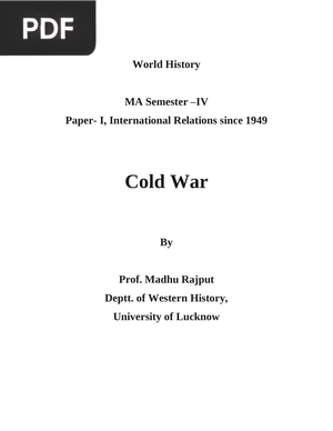 Cold War (Article)