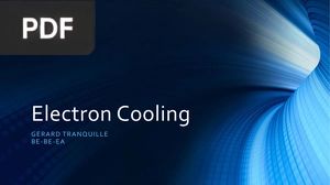 Electron Cooling (Presentation)