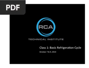 Basic Refrigeration Cycle (Presentation)