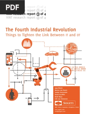 The Fourth Industrial Revolution Things to Tighten the Link Between IT and OT