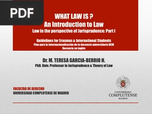 What Law Is? An Introduction to Law (Presentation)