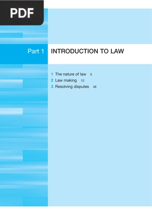 Introduction to Law
