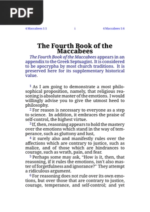 4 Maccabees