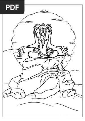 The Lion King - Coloring Book