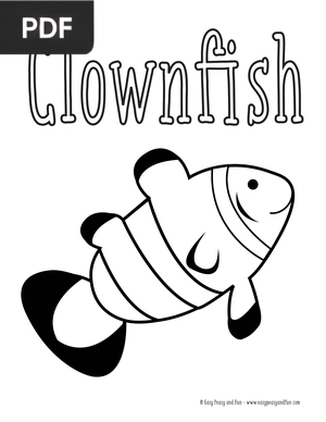 Ocean and see animals coloring pages for kids