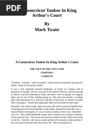 A Connecticut Yankee in King Arthur's Court