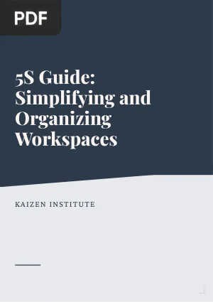 5S Guide: Simplifying and Organizing Workspaces