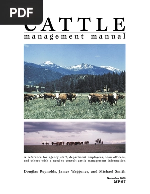 Cattle management manual