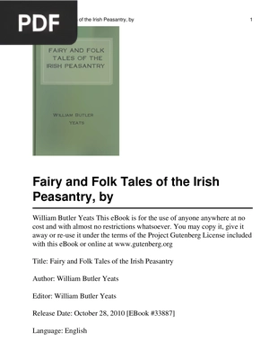 Fairy and Folk Tales of the Irish Peasantry