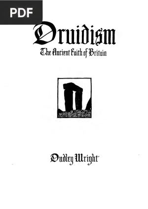 Druidism: the ancient faith of Britain