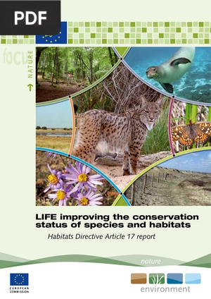 LIFE improving the conservation status of species and habitats