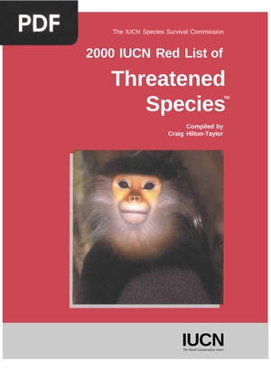 2000 IUCN Red List of Threatened