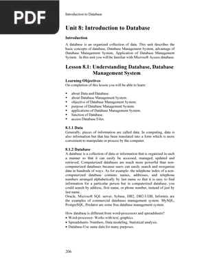 Introduction to Database