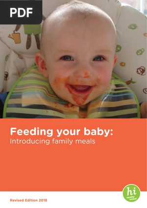 Feeding your baby introducing family meals