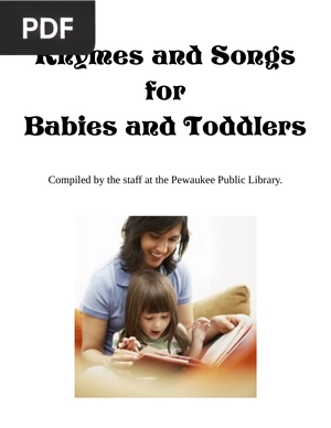 Rhymes and Songs for Babies and Toddlers (Article)