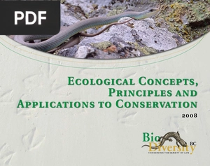 Ecological Concepts, Principles and Applications to Conservation