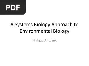 A Systems Biology Approach to Environmental Biology (Presentation)