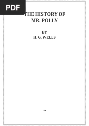 The History Of Mr. Polly