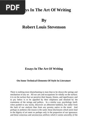 Essays in The Art of Writing