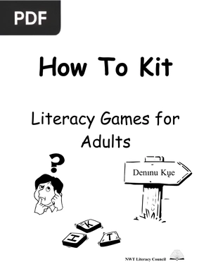 How To Kit Adult Literacy Games