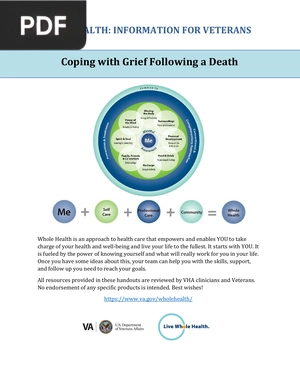 Coping with Grief Following a Death (Article)