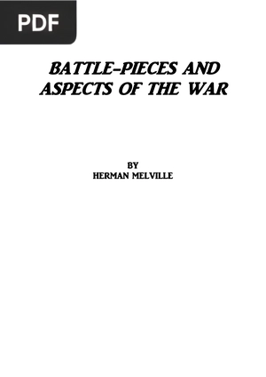 Battle Pieces and Aspects of the War