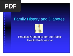 Family History and Diabetes (Presentation)