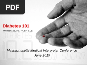 Diabetes 101 (Presentation)