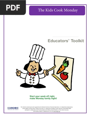 The Kids Cook Monday