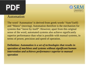 Automation (Presentation)