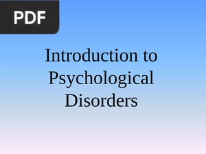 Introduction to Psychological Disorders (Presentation)