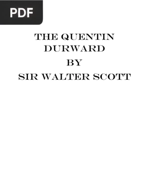 The Quentin Durward