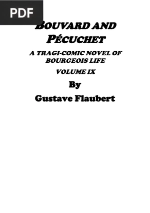 Bouvard and Pecuchet