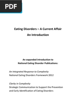 Eating Disorders A Current Affair