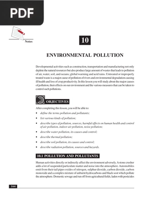 Environmental Pollution