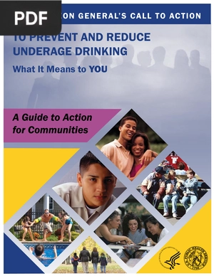 To Prevent and Reduce Underage Drinking