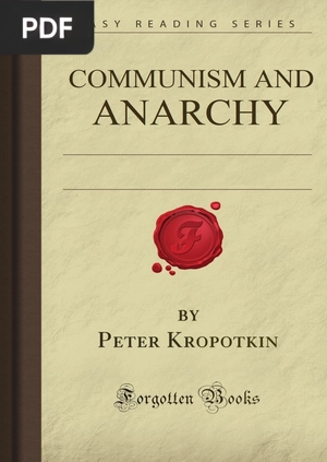 Communism and Anarchy