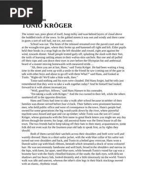 Tonio Kroger