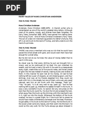 The Flying Trunk (Article)