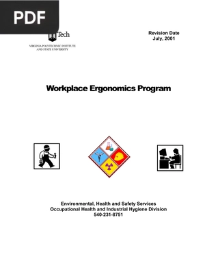 Workplace Ergonomics Program