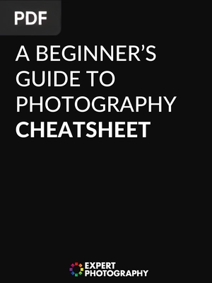 A beginner’s guide to photography cheatsheet