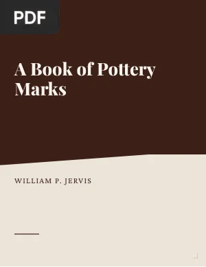 A Book of Pottery Marks