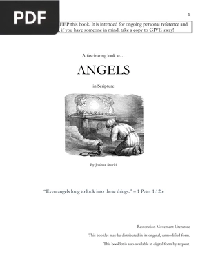A fascinating look at angels in Scripture