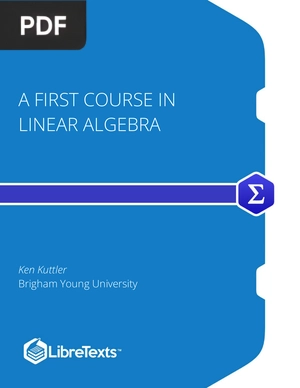A First Course in Linear Algebra