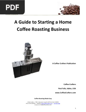 A Guide to Starting a Home Coffee Roasting Business