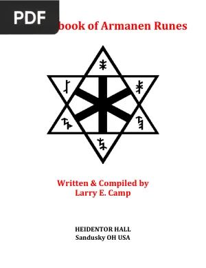 A Handbook of Armanen Runes