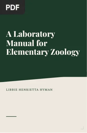 A Laboratory Manual for Elementary Zoology