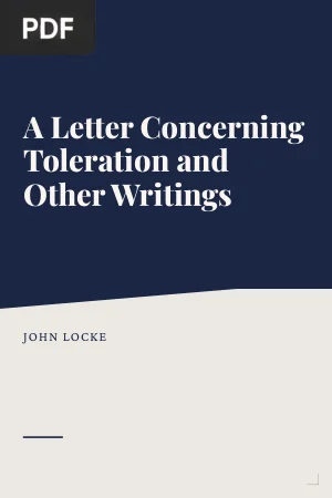 A Letter Concerning Toleration and Other Writings