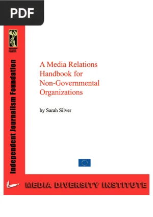 A Media Relations Handbook for Non-Governmental Organizations